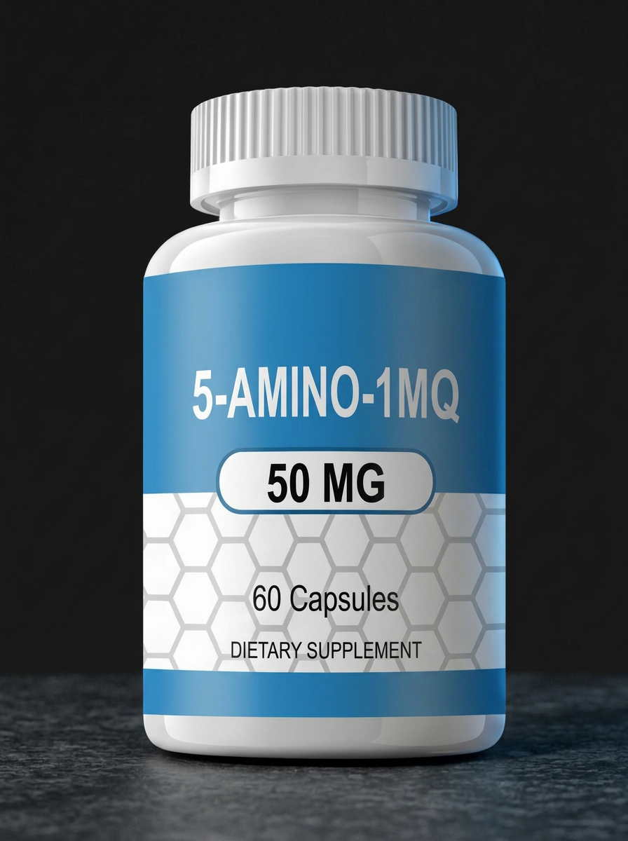 5-AMINO-1MQ capsule bottle — product illustration